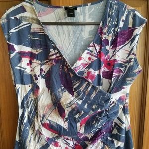 Multi-colored Ann Taylor shirt size large